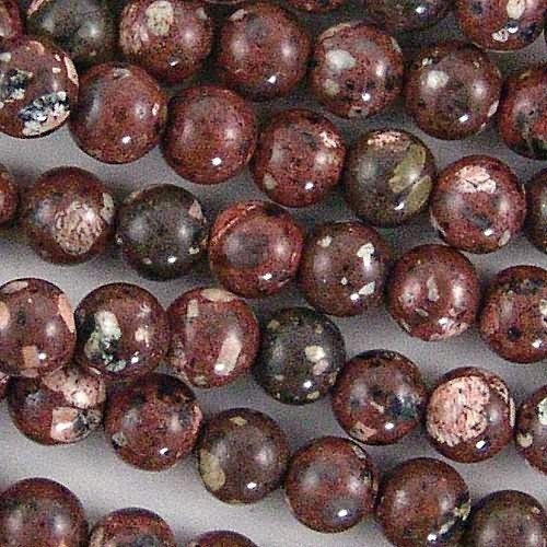 Mica Quartz 8mm Round Beads 78924