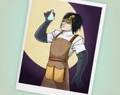 The Mad Professor - Pulp Science Fiction Comic Inspired Blank Greeting Card - Size A2 SET OF FOUR
