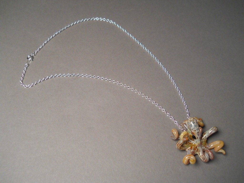 Octopus Jewelry Necklace Pendant