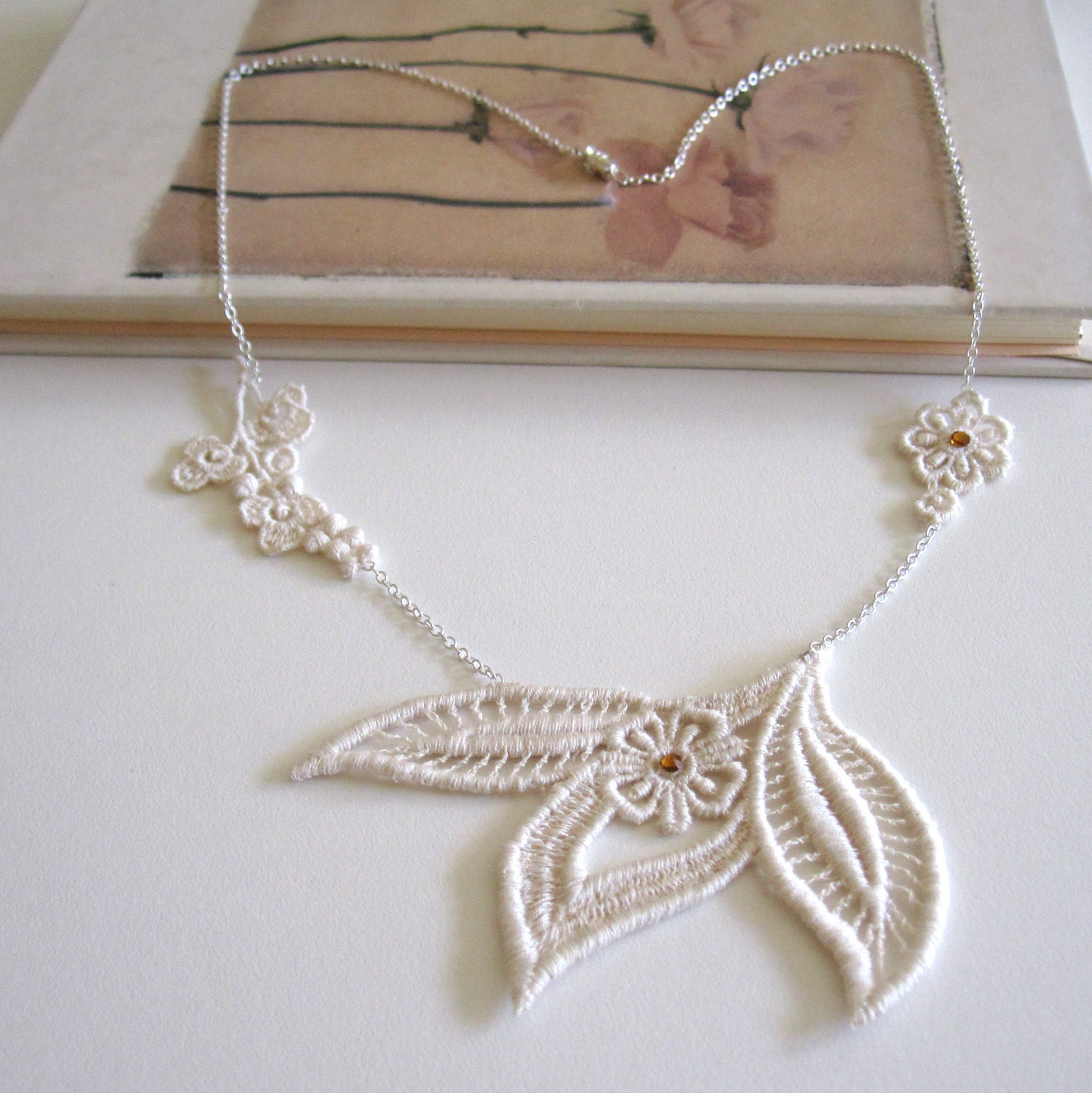 Victorian Lace Necklace