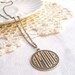maybe someday - french amour vintage style necklace.