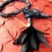 Quoth the Raven - Beadwoven Necklace
