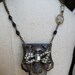 Vintage Shoe Clip Adorned with Rhinestones for One of a Kind Necklace- Embellish Yourself