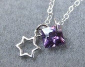 Petite Star of David Sterling Silver Necklace - Judaica Jewish Jewelry
