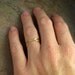 Yellow Gold Infinity Ring, 14K Yellow Gold, sizes 3 through 6, any size available, Sea Babe Jewelry