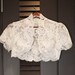 Lace Wedding Bolero- Custom Alencon Lace