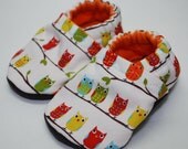 Owly Trees Cloth Baby Shoes