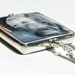 FP17 - Sterling Framed Custom Photo Pendant - Medium - Handmade Photo Jewelry