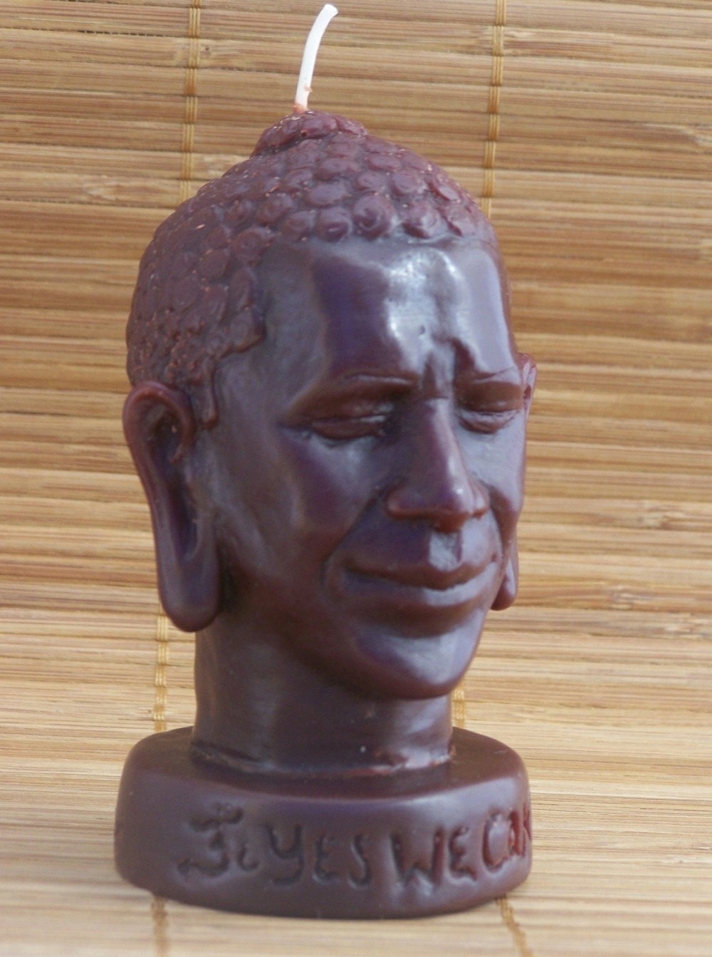 Barack O'Buddha Candle by David Chalat