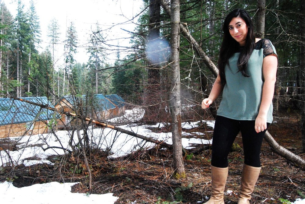 Megan Blouse // Sage & Lace