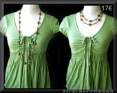 Brown Blue Green Necklace (long)