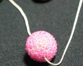 Pink Sphere Necklace