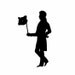 L'Ours, The Masked Ball Silhouette Print