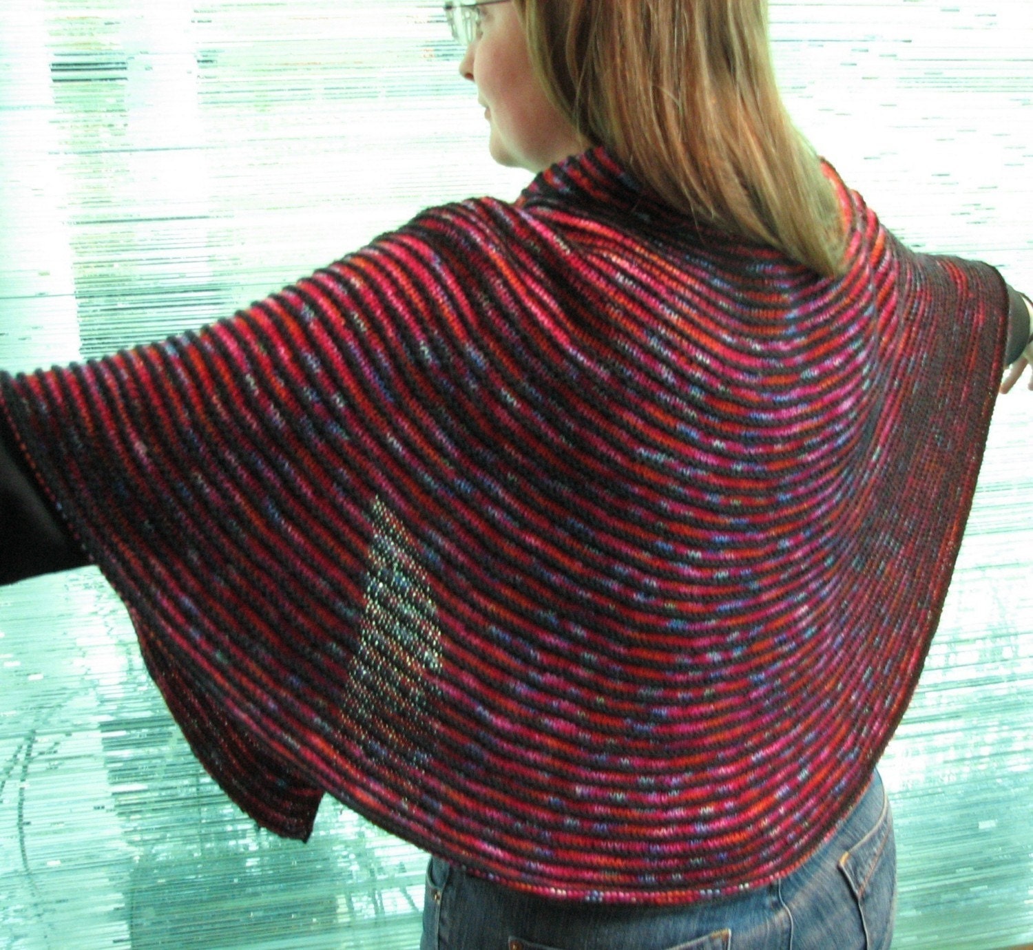 Knitting Pattern - Concentric - Fingering Weight Shawl PDF