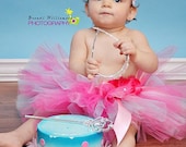 Bubble Gum Baby Tutu Pink Aqua