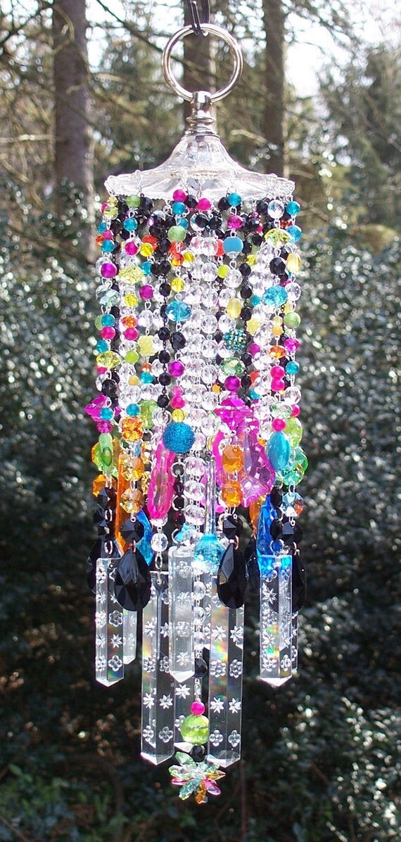 Gypsy Dance Vintage Crystal Wind Chime
