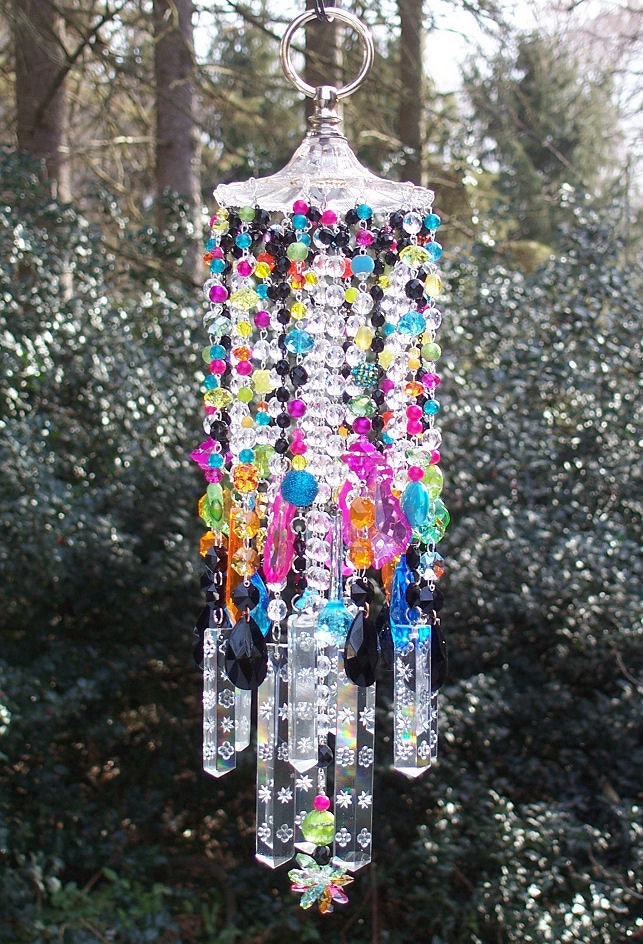 Gypsy Dance Vintage Crystal Wind Chime