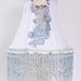 Exquisite Vintage Cherubs Rhinestones and Roses Table Lamps