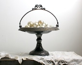 Antique Silverplated Copper Basket