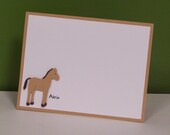 Personalized Horse Greeting Cards (set of 8)