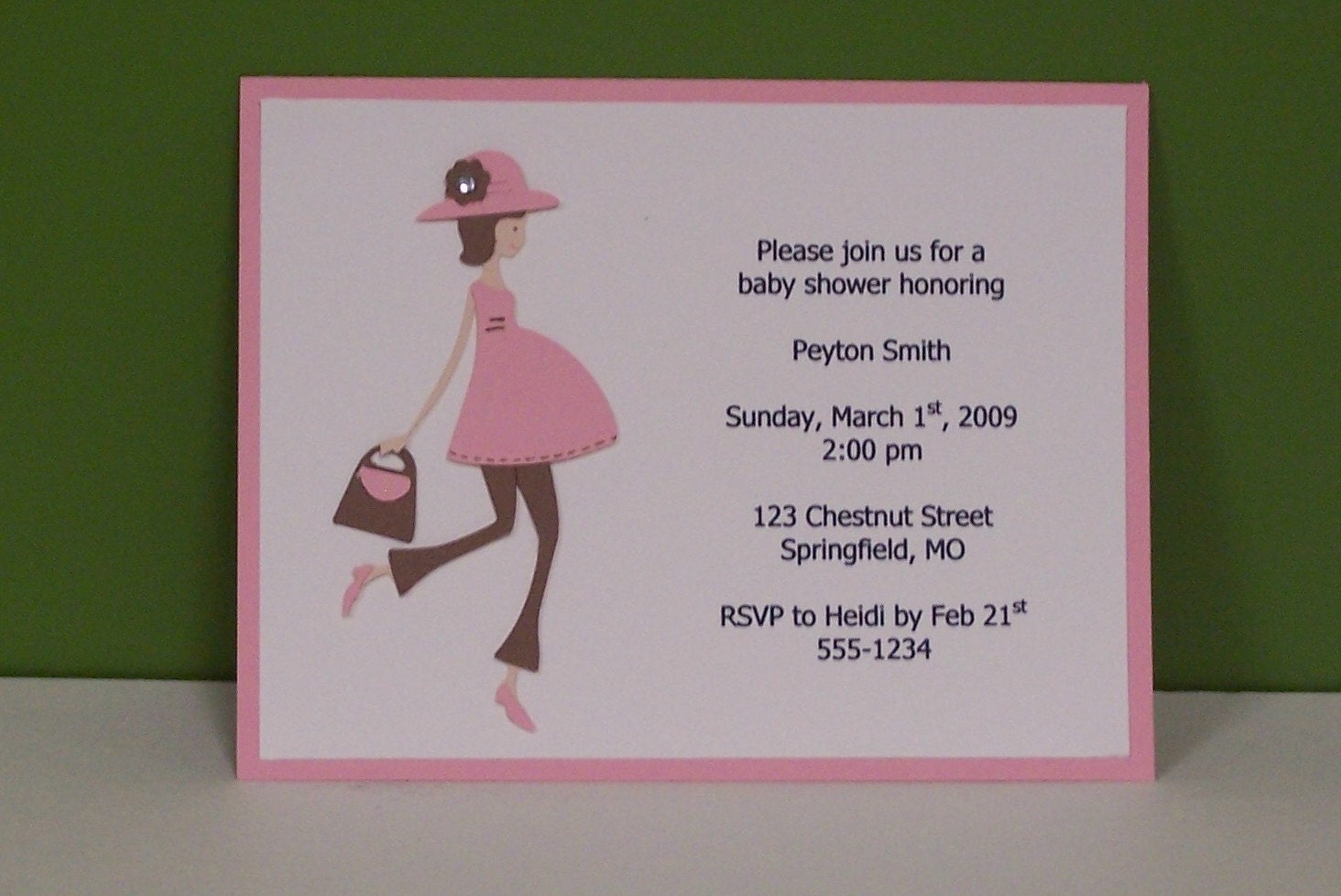 Expecting Mother Baby Shower Invitations (set of 8) Il_570xn
