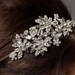 Rhinestone Bridal Headband, Wedding Headband - Candice