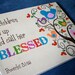 BLESSED (Gift for Mom) original painting personalized
