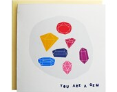Friend // You Are a Gem Card