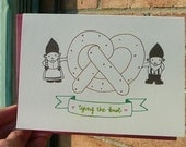 Wedding Card - Gocco - Tying the Knot from PaperMichelle