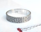 Textured Ring-sterling silver