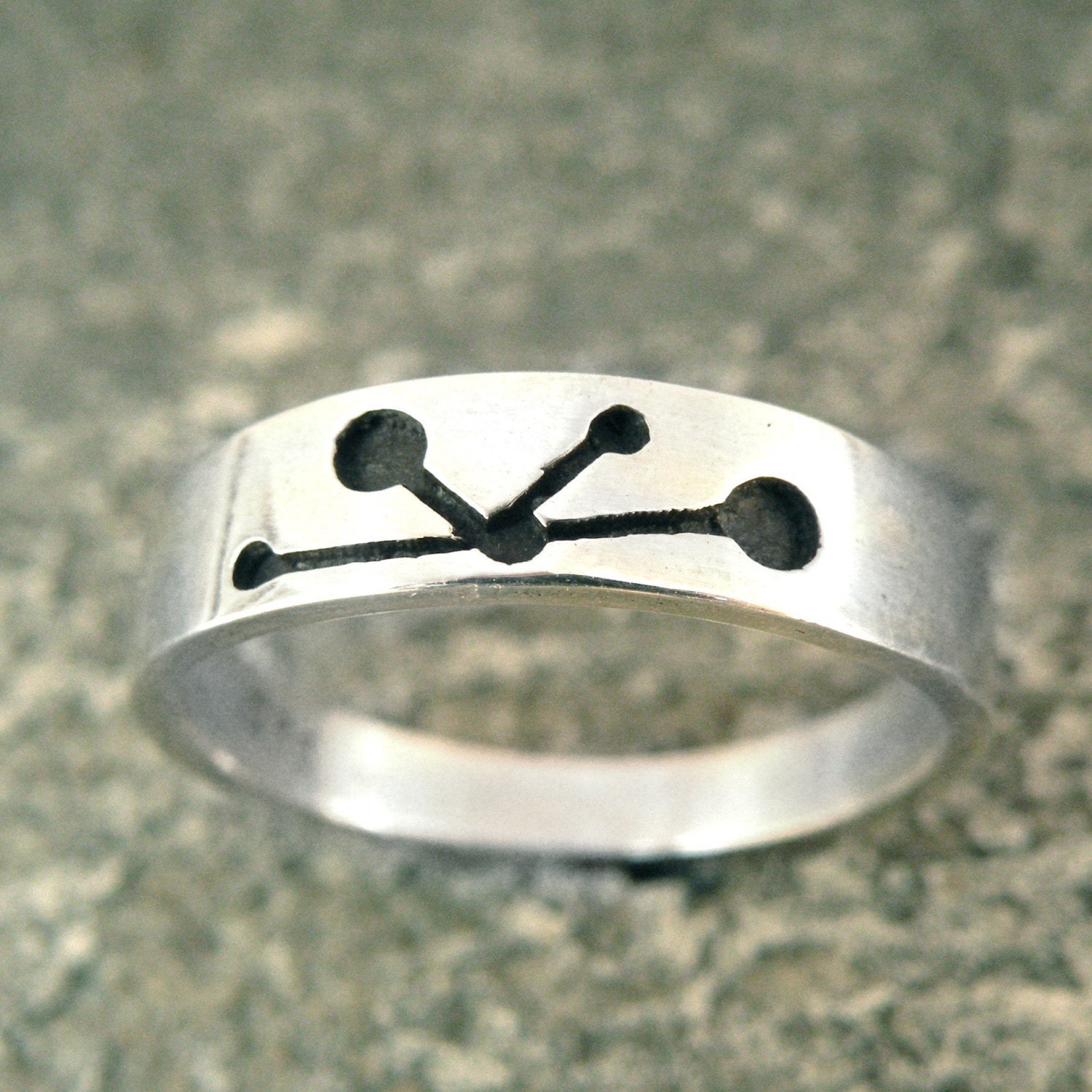 Conection Ring- sterling silver
