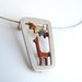 Carnaval 2 Pendant-sterling silver and enamel