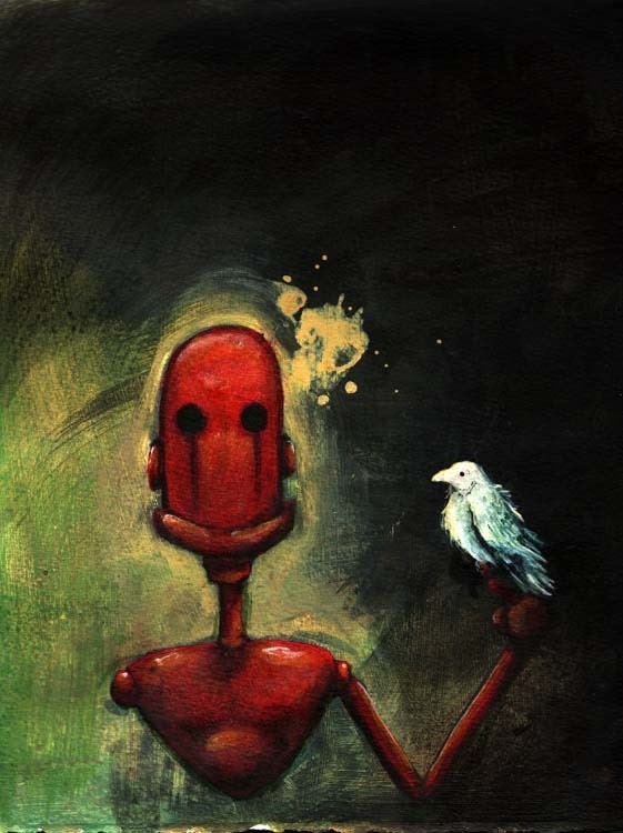 Melancholibot - Open Edition fine art print