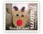Instant PDF - Rudolph Scarf Knitting Board Pattern