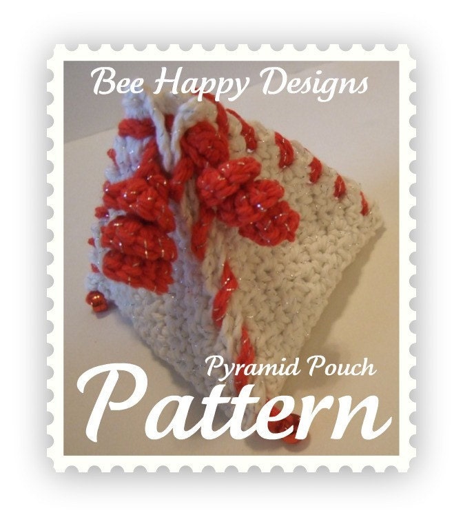 Instant PDF - Pyramid Pouch Crochet Pattern