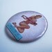 Plastic Surgery Babe Large Button or Magnet