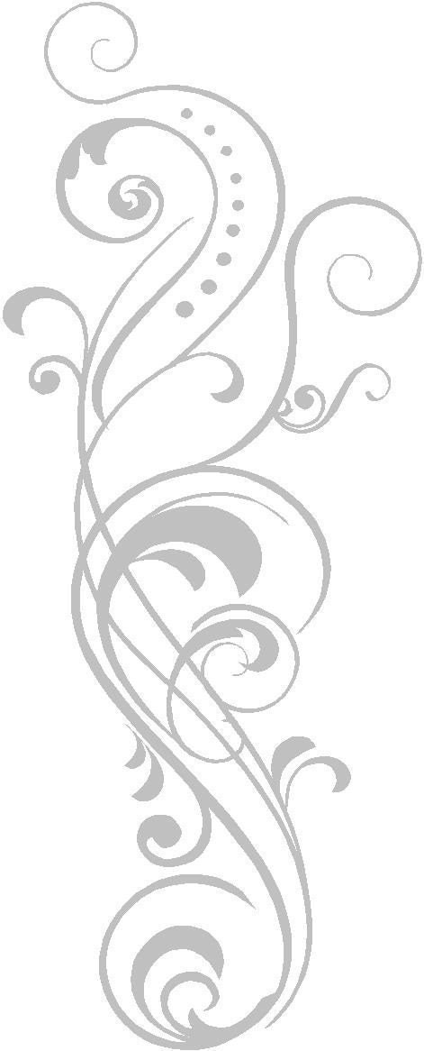 Vinyl Lettering Decal Refrigerator Flourish