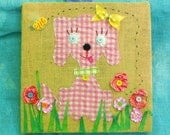 Cutest Thing Ever Mixed Media Collage Wall Art Custom Order Only