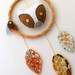 Fox Dreamcatcher Wall Hanging Plush Eco Felt Feathers Hand Embroidery MADE TO ORDER