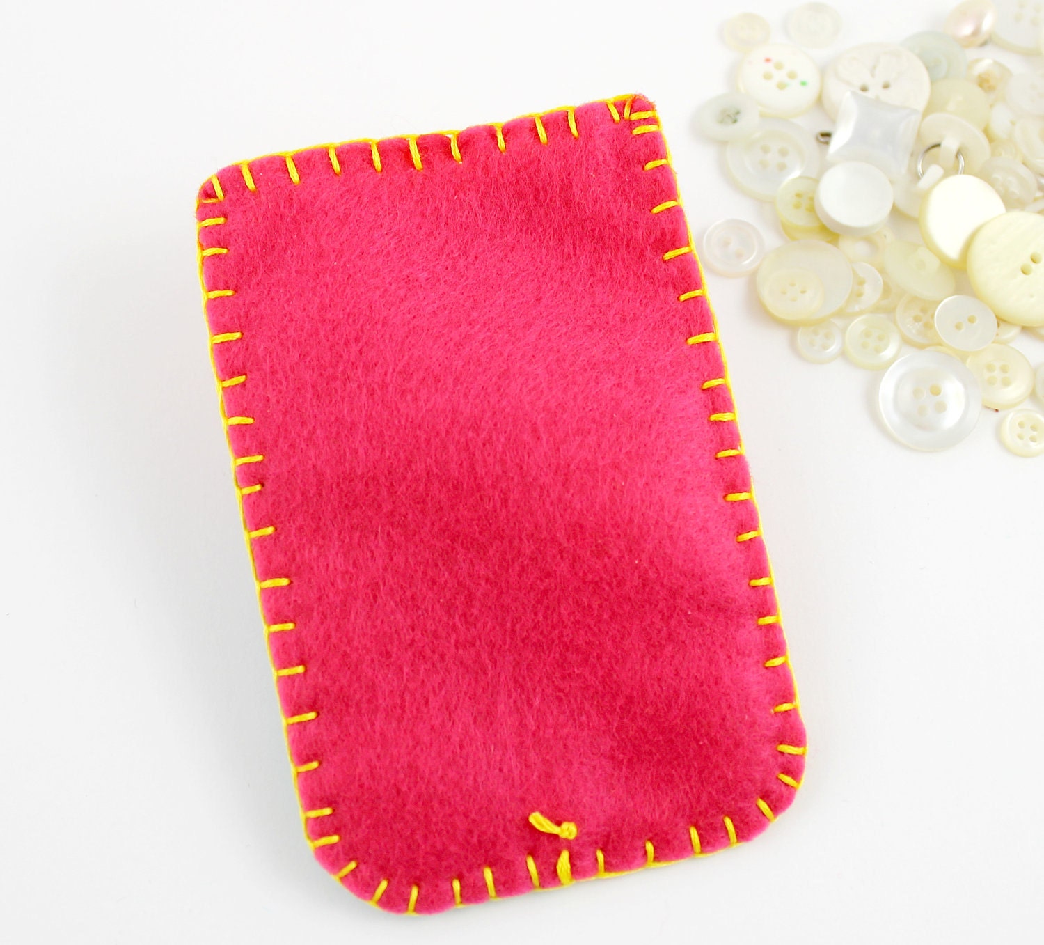 Felt Owl iPhone Samsung Blackberry Case Cozy Orange Pink Teal