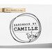 Custom Rubber Stamp, Handmade By stamps - Wood Handle - cute housewarming or birthday gift - bird - p1039