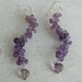 Amethyst  and  Ametrine Earrings