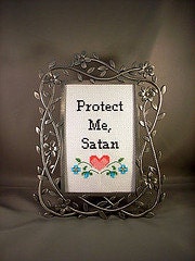 PDF/JPEG Protect Me, Satan (Pattern)