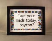 PDF/JPEG Take your pills today, psycho (Pattern)