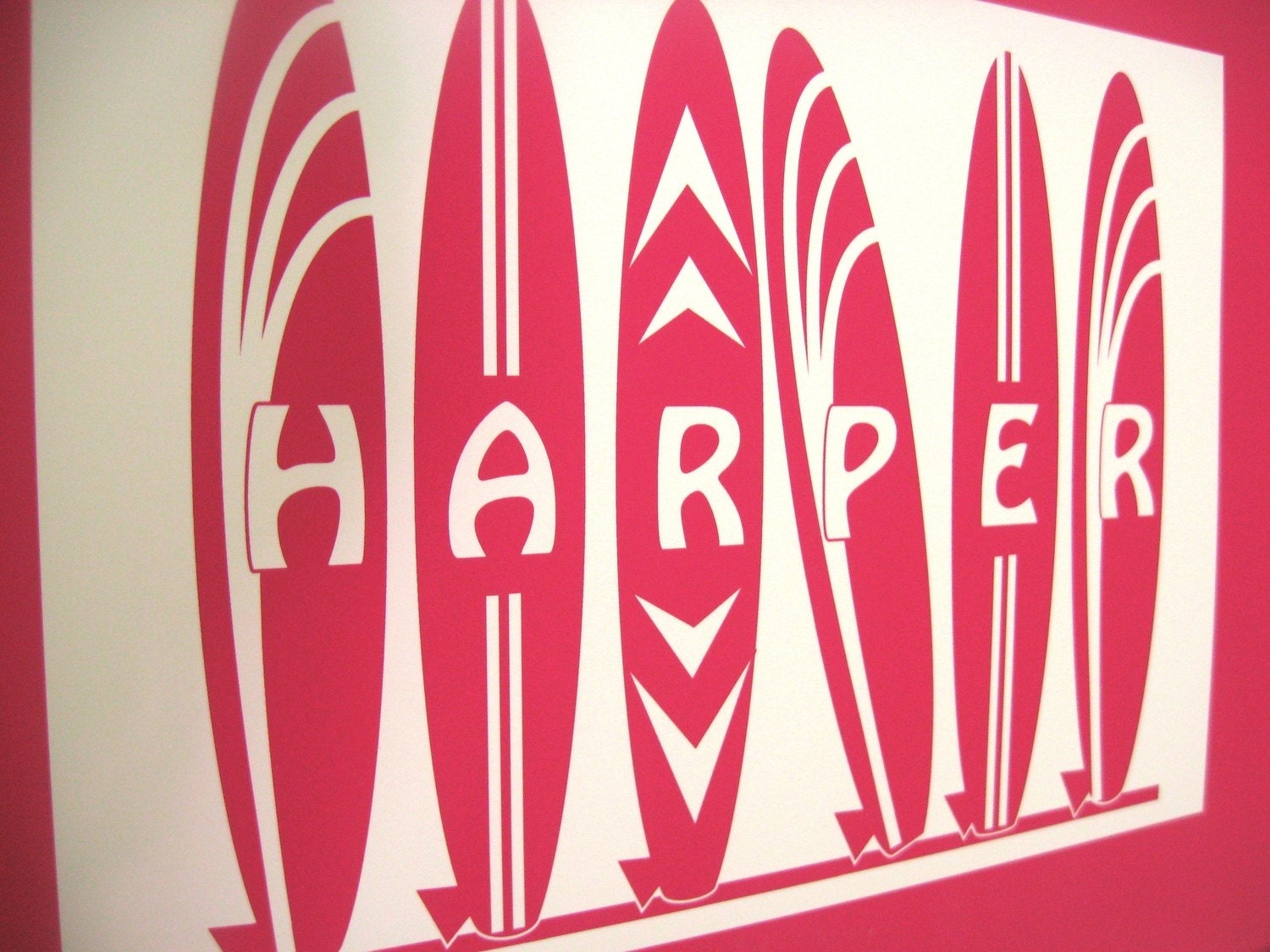 Surfboard Prints- Personalized