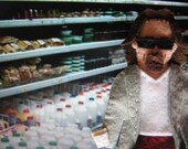 The Dude Big Lebowski Felt Finger Puppet