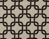 Lattice Oatmeal/Black  Pillow Covers (Set of 2) 16x16 inch throw pillow cases, geometric lines, Home Decor Accents