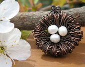 Freshwater Pearl Nest Necklace