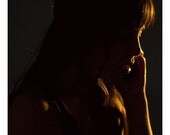 Gold Sunlight Profile - 8x8 Fine Art Photograph - Natural Light Simple Photography