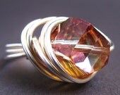 Edward Ring - Swarovski crystal, gold filled wire